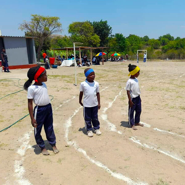 First Steps Primary School learners, Murewa, Zimbabwe