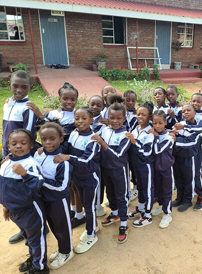 First Steps Primary School learners in classroom, Murewa Zimbabwe
